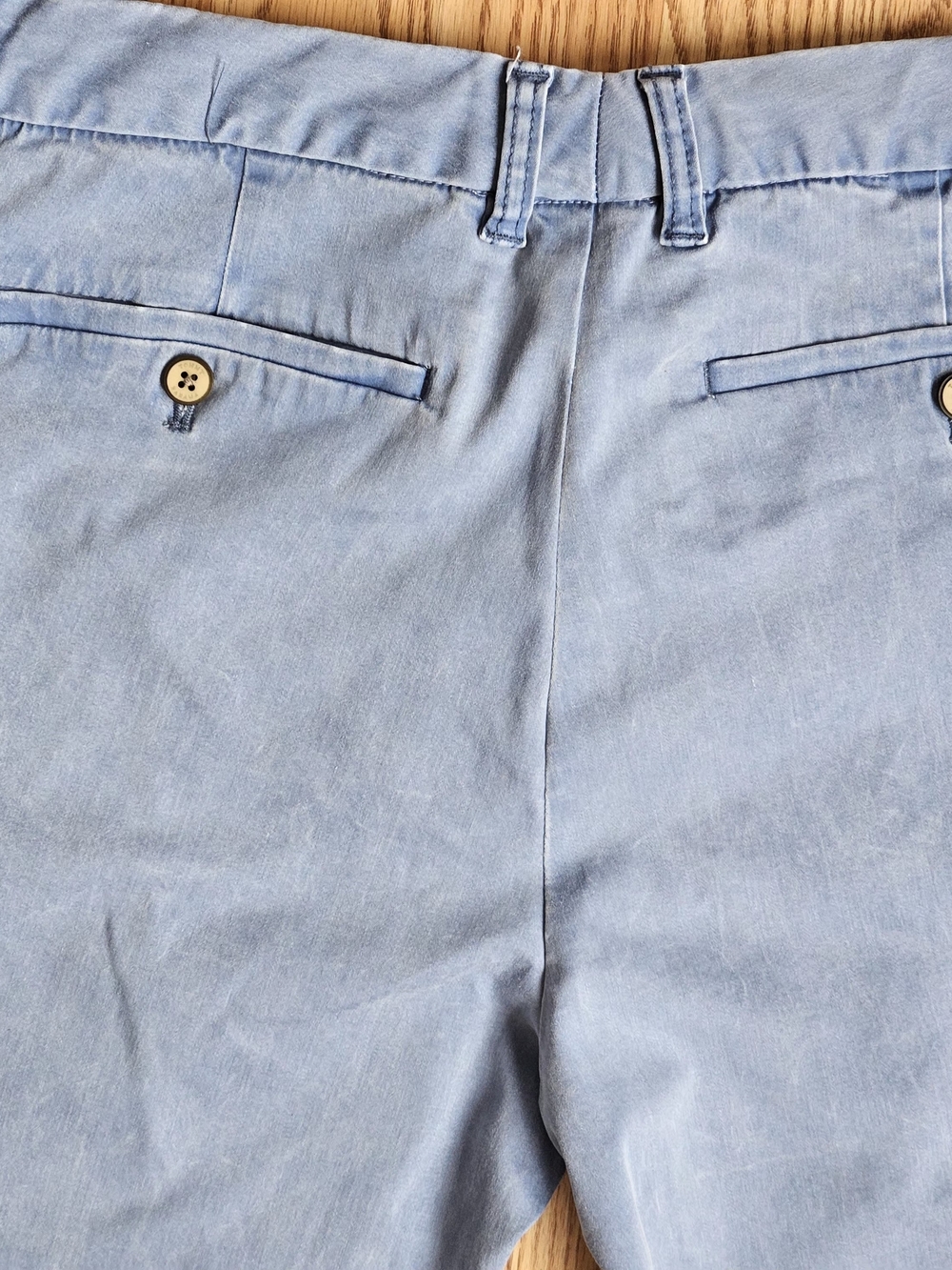 ​Tommy Bahama Boracay Island Chino Pants - Dusty Blue Stretch Cotton/Tencel - Picture 7 of 16